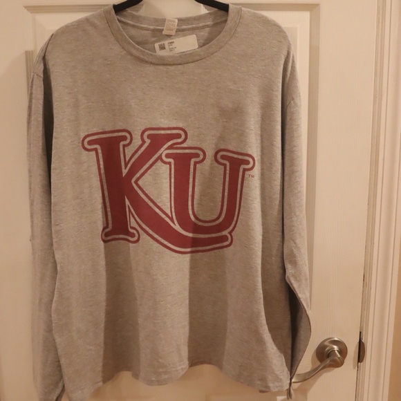 Kutztown University Long Sleeve Tee Grey Unisex  XL - Picture 4 of 8